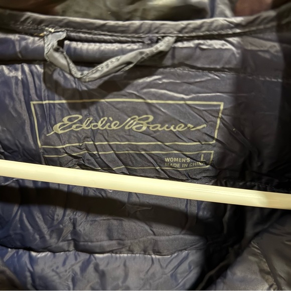 Eddie Bauer Women's Blue and Purple Ski Jacket - Picture 3 of 4